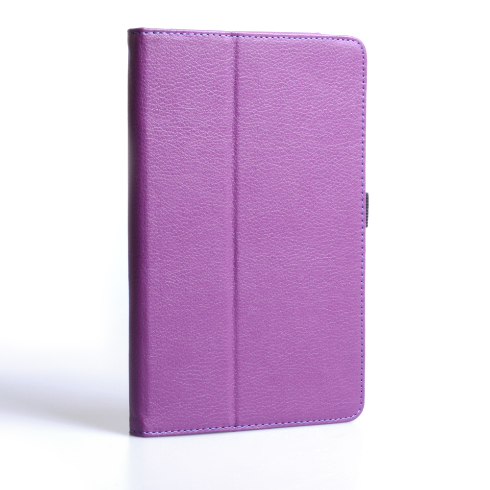 Caseflex Nexus 7 Textured Faux Leather Stand Case - Purple