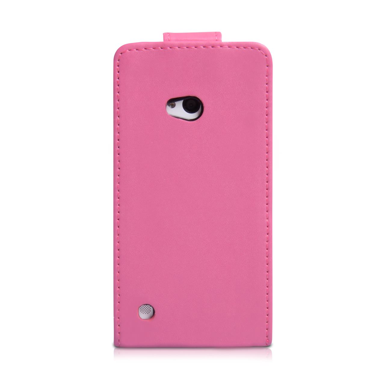 YouSave Nokia Lumia 720 Leather Effect Flip Case - Hot Pink