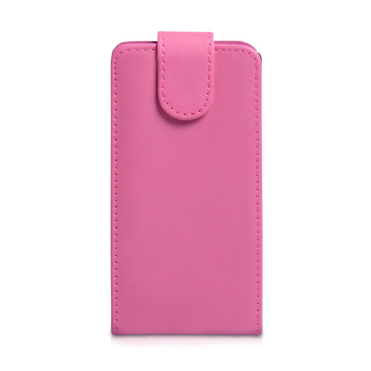 YouSave Nokia Lumia 720 Leather Effect Flip Case - Hot Pink
