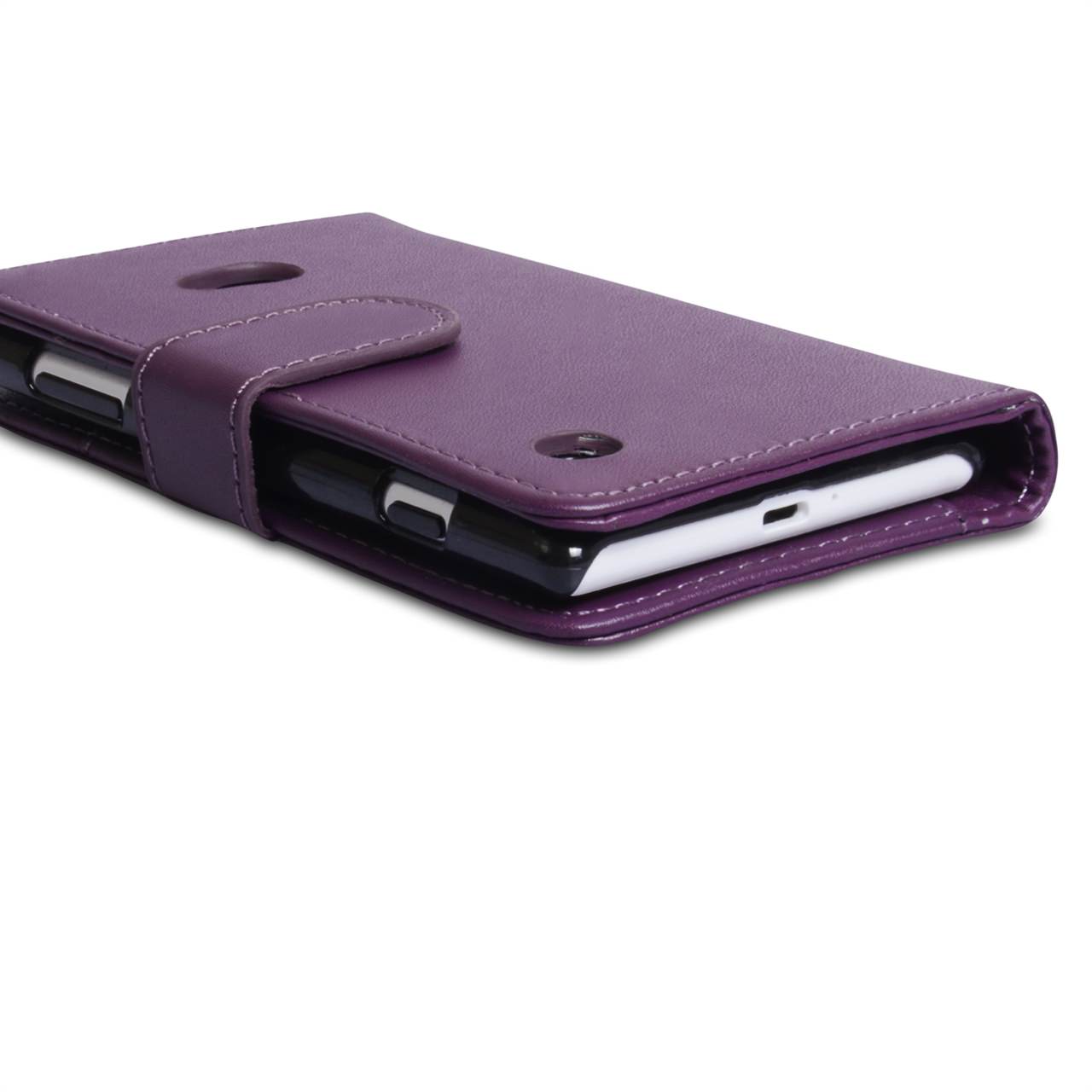 YouSave Nokia Lumia 720 Leather Effect Wallet Case - Purple