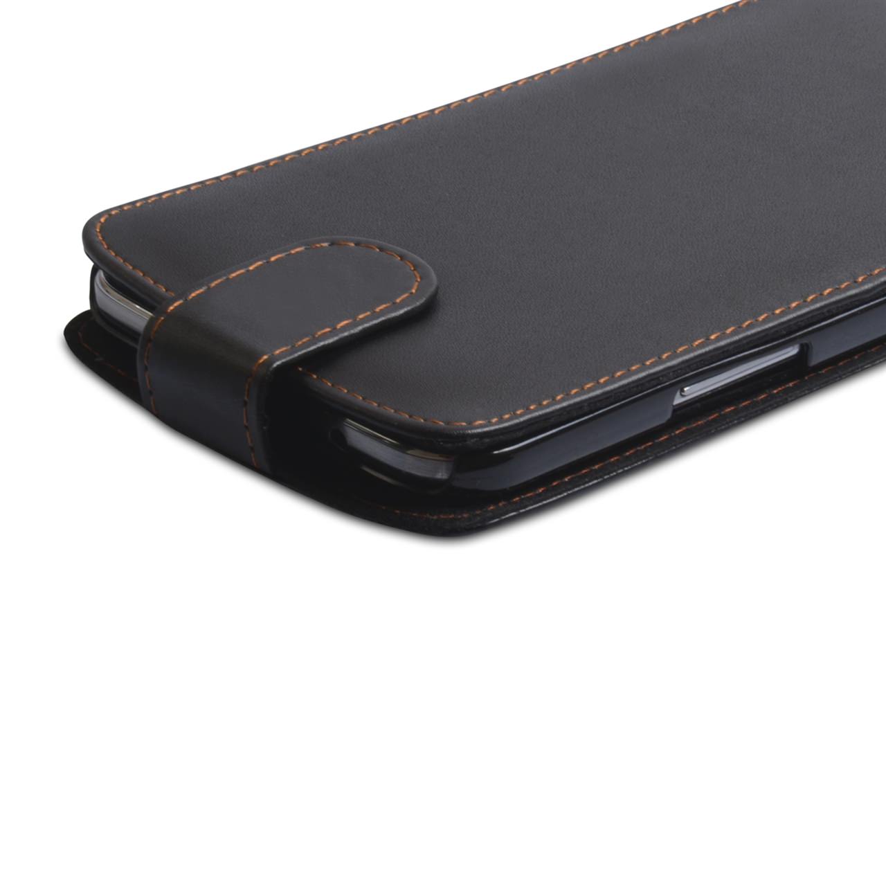 YouSave Samsung Galaxy Mega 6.3 Leather Effect Flip Case - Black 