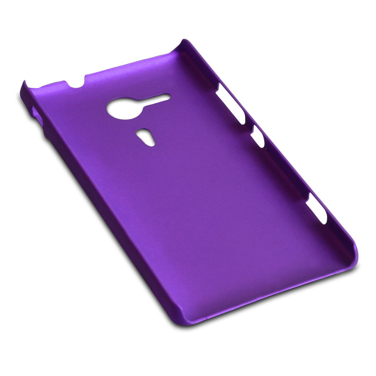 YouSave Accessories Sony Xperia SP Hard Hybrid Case - Purple