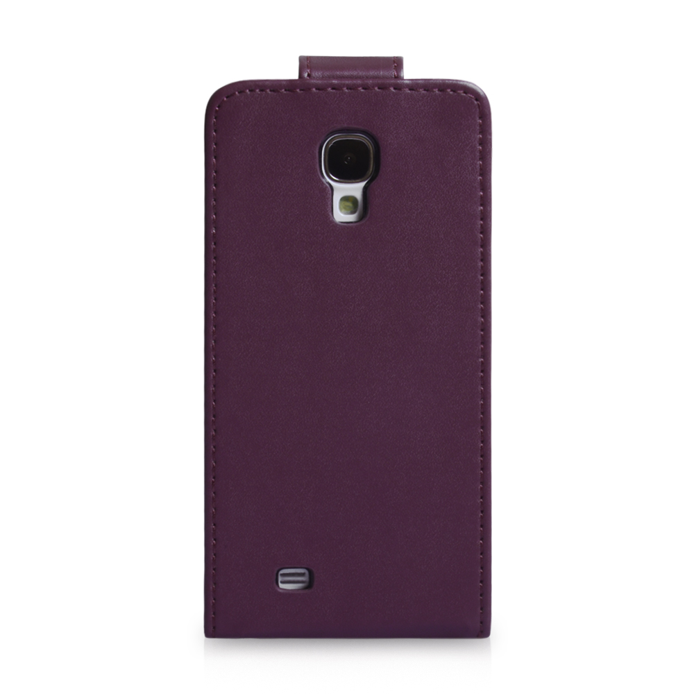 YouSave Samsung Galaxy S4 Leather Effect Flip Case - Purple