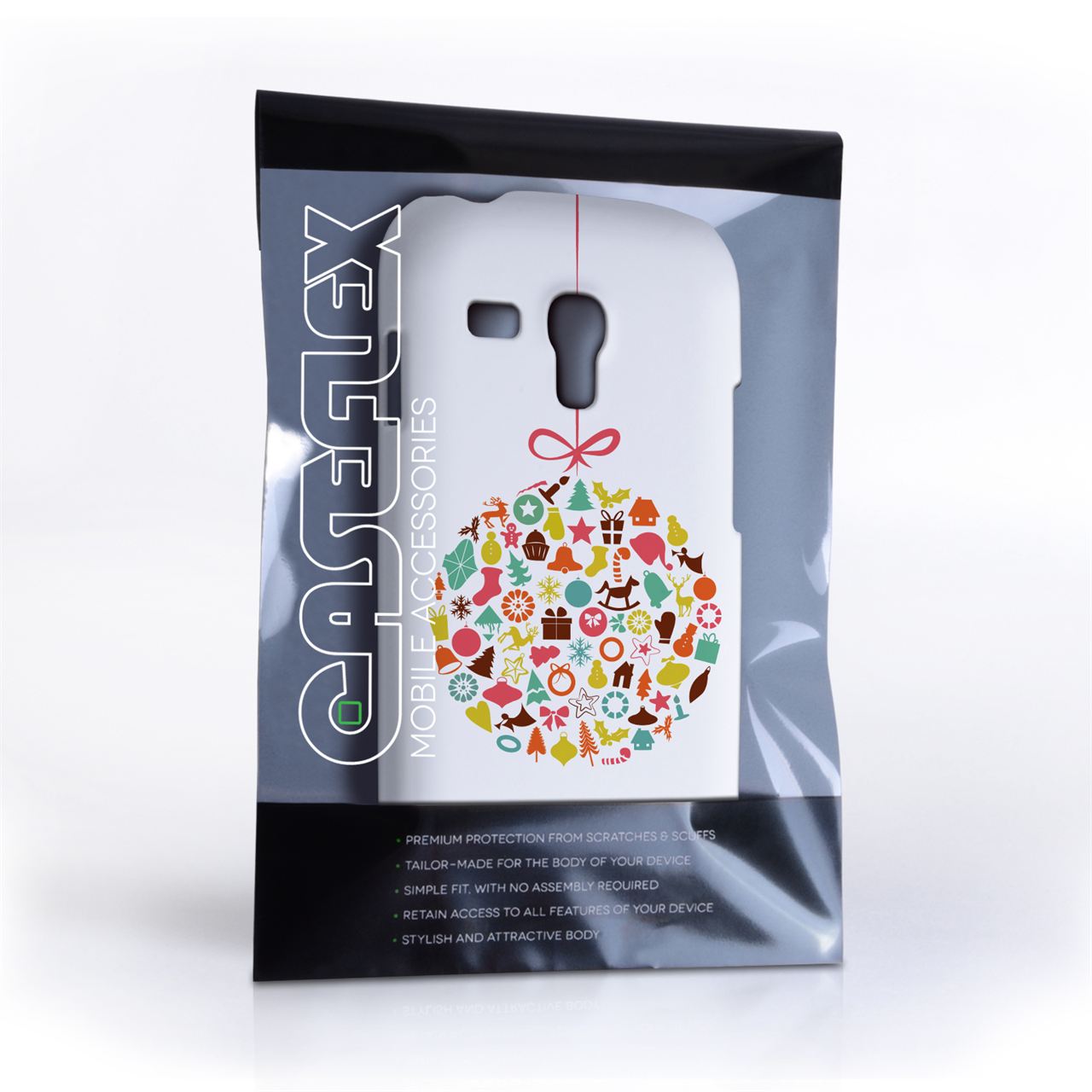 Samsung Galaxy S3 Mini Christmas Bauble Decorations Case