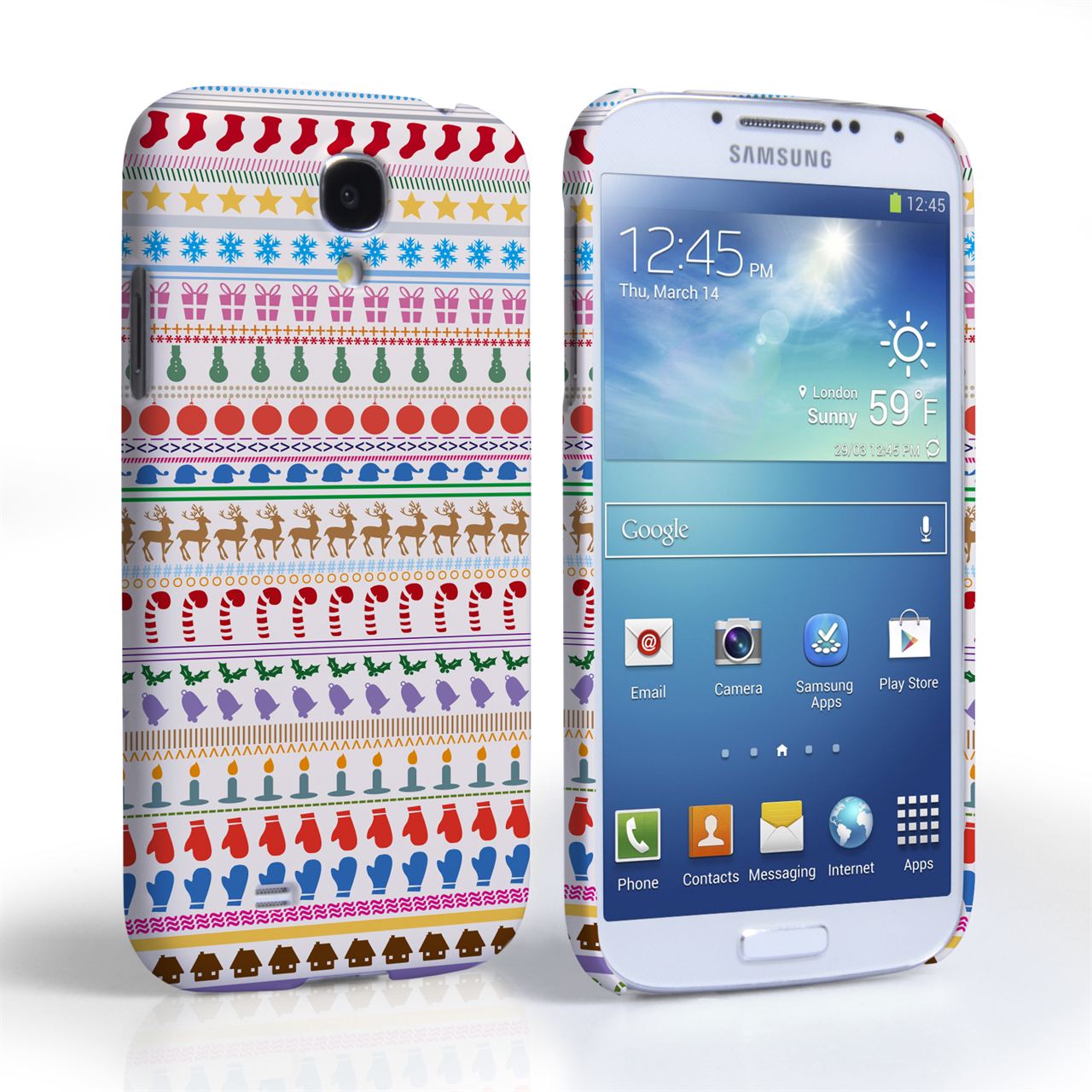 Caseflex Samsung Galaxy S4 Christmas Case