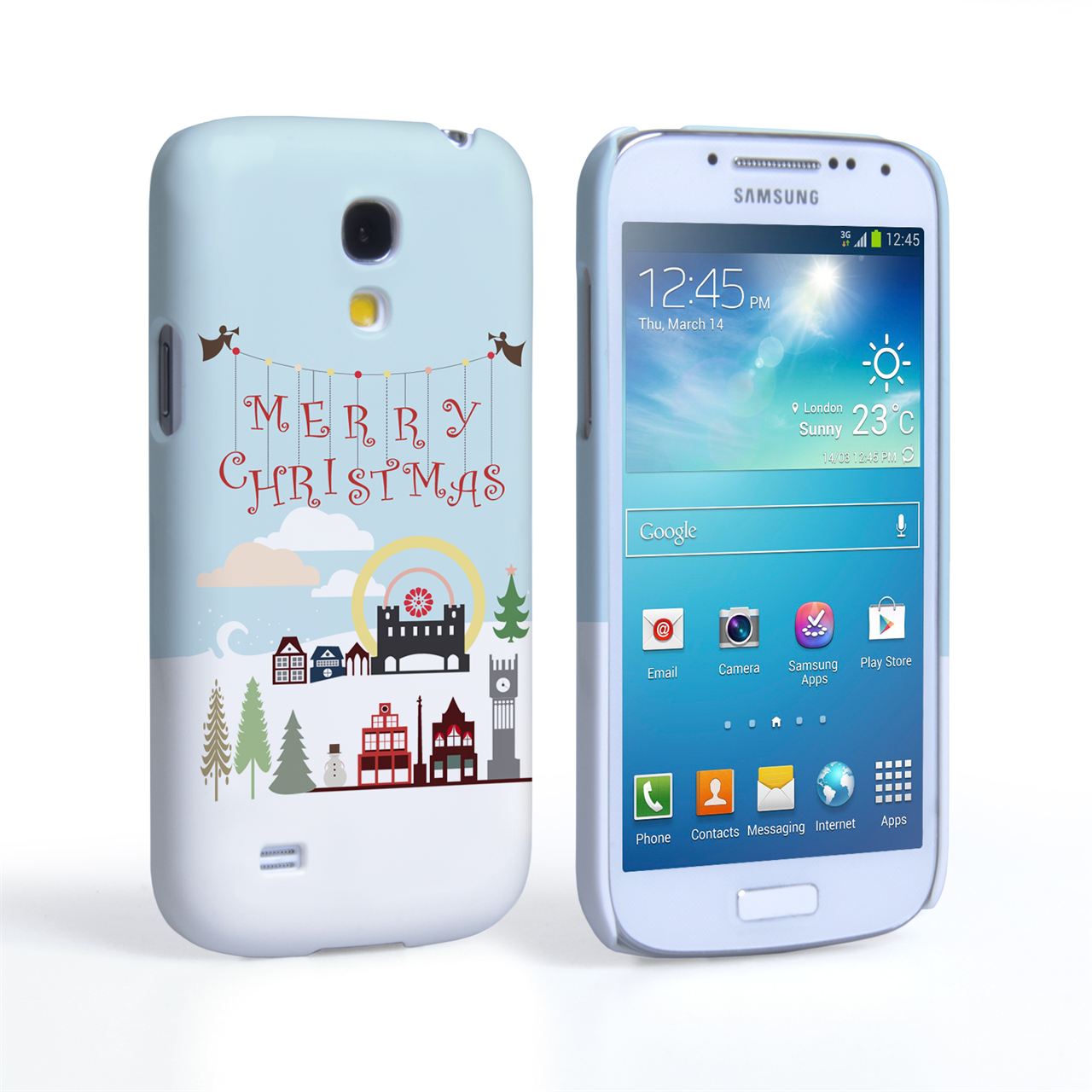 Samsung Galaxy S4 Mini Caseflex Merry Christmas Case