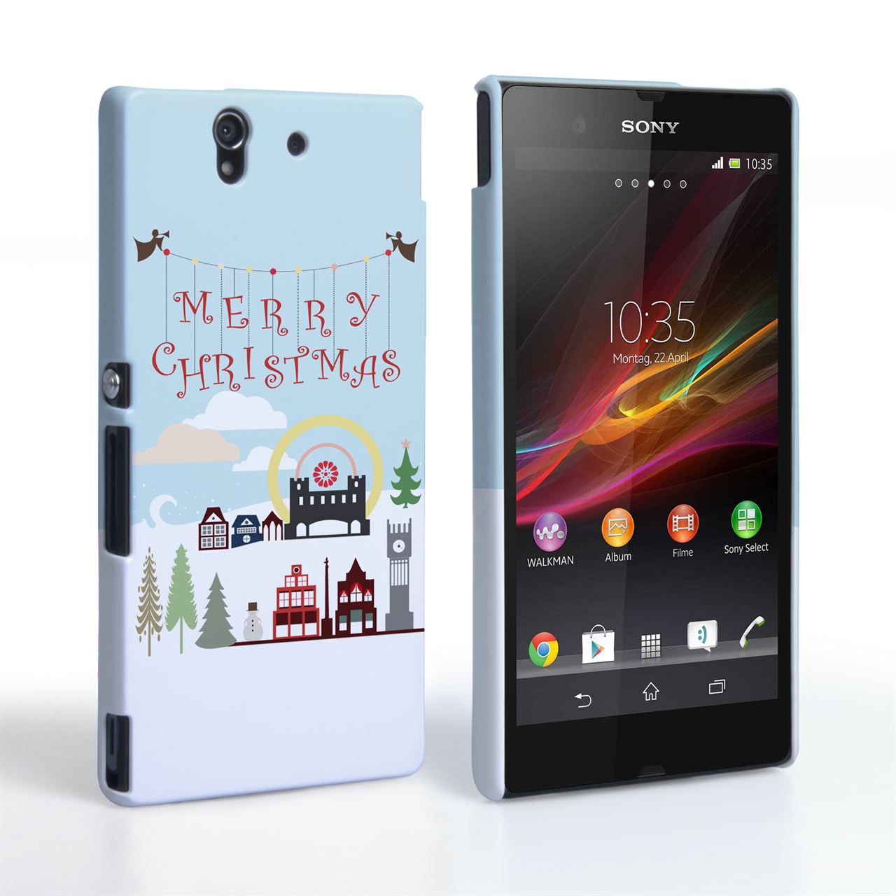 Caseflex Sony Xperia Z Merry Christmas Case