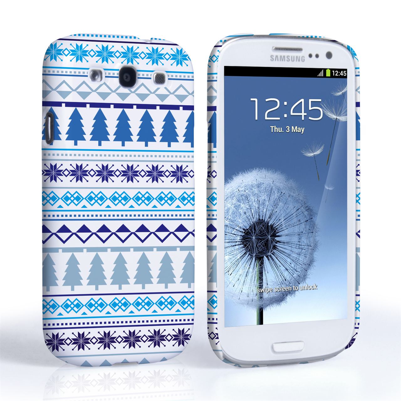 Caseflex Samsung Galaxy S3 Christmas Tree Pattern Case