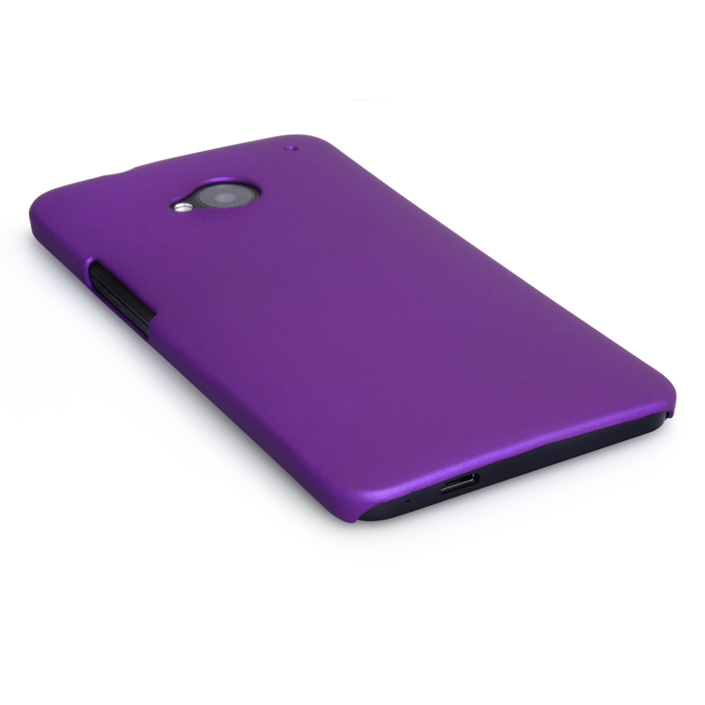 YouSave Accessories HTC One Hard Hybrid Case - Purple