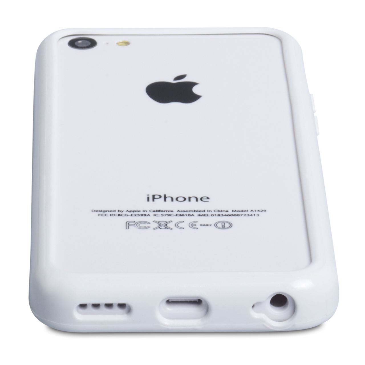 YouSave Accessories iPhone 5C Bumper Case - White