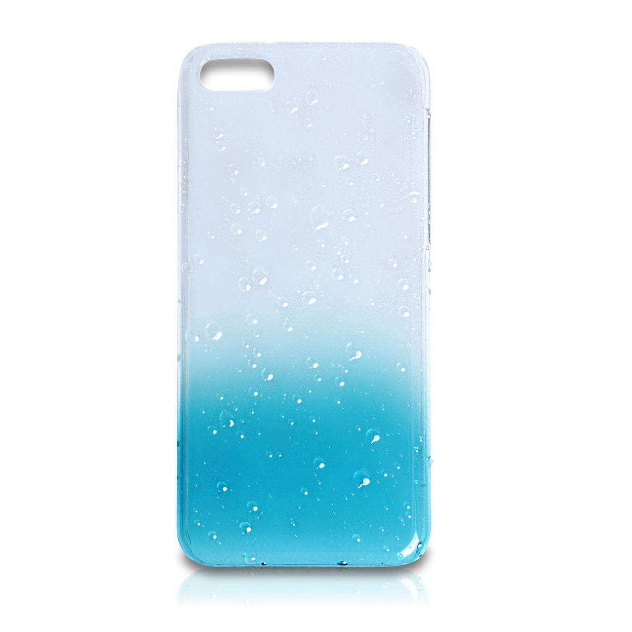 YouSave Accessories iPhone 5C Raindrop Hard Case - Blue