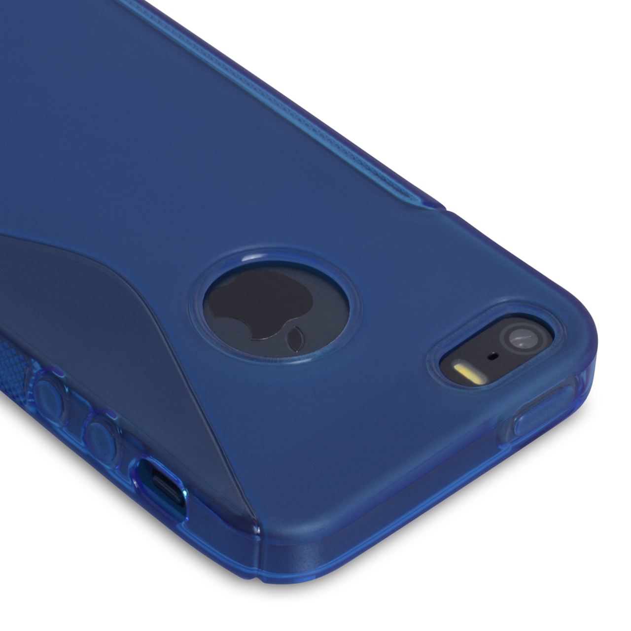Caseflex  iPhone 5 / 5S Caseflex S-Line Gel Case - Blue