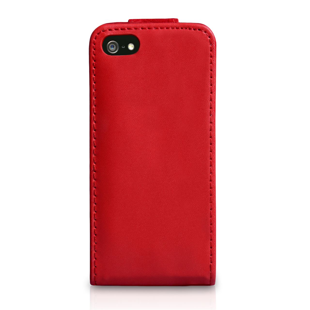 YouSave Accessories iPhone 5C Leather Effect Flip Case - Red