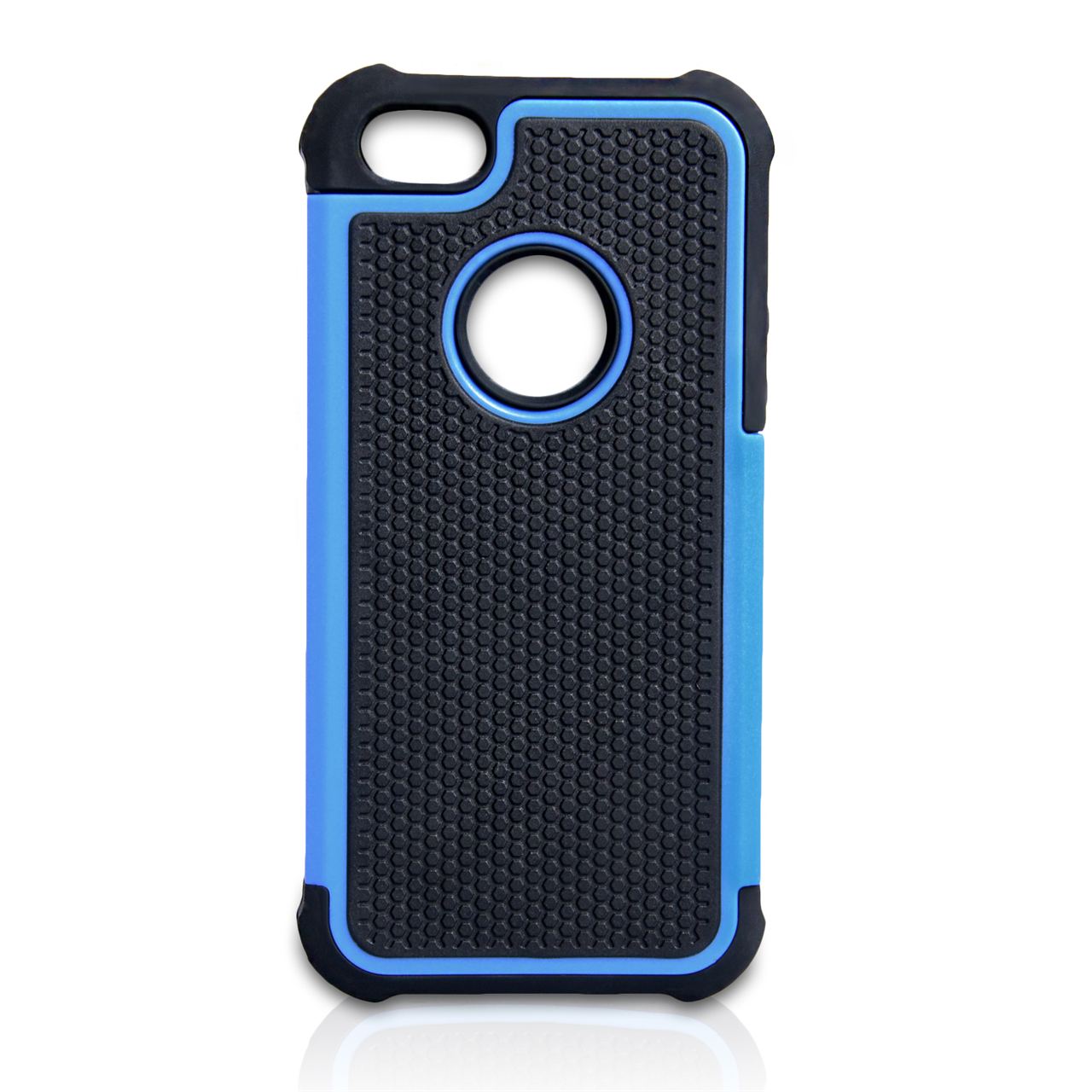 YouSave Accessories iPhone 5 / 5S Grip Combo Case - Blue