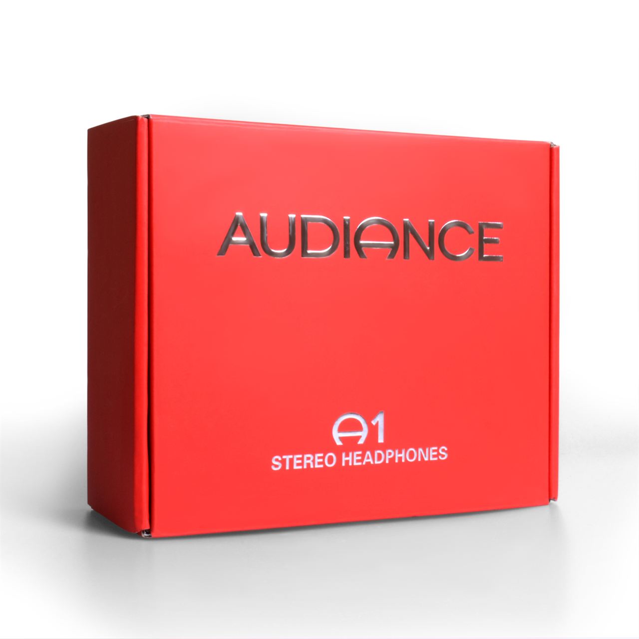 Audiance A1 Over Ear Headphones - Black/Red