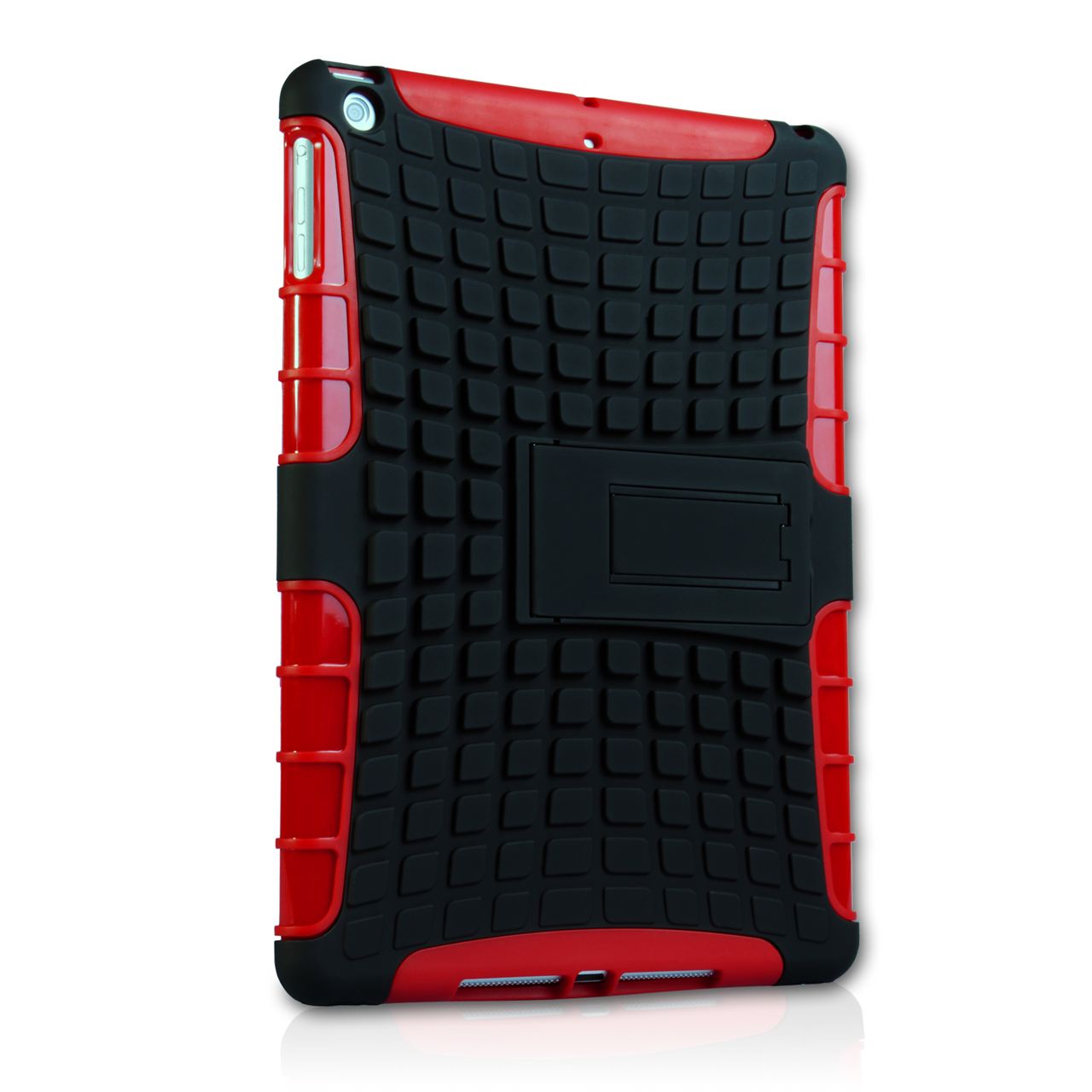 Caseflex iPad Air Tough Stand Cover - Red