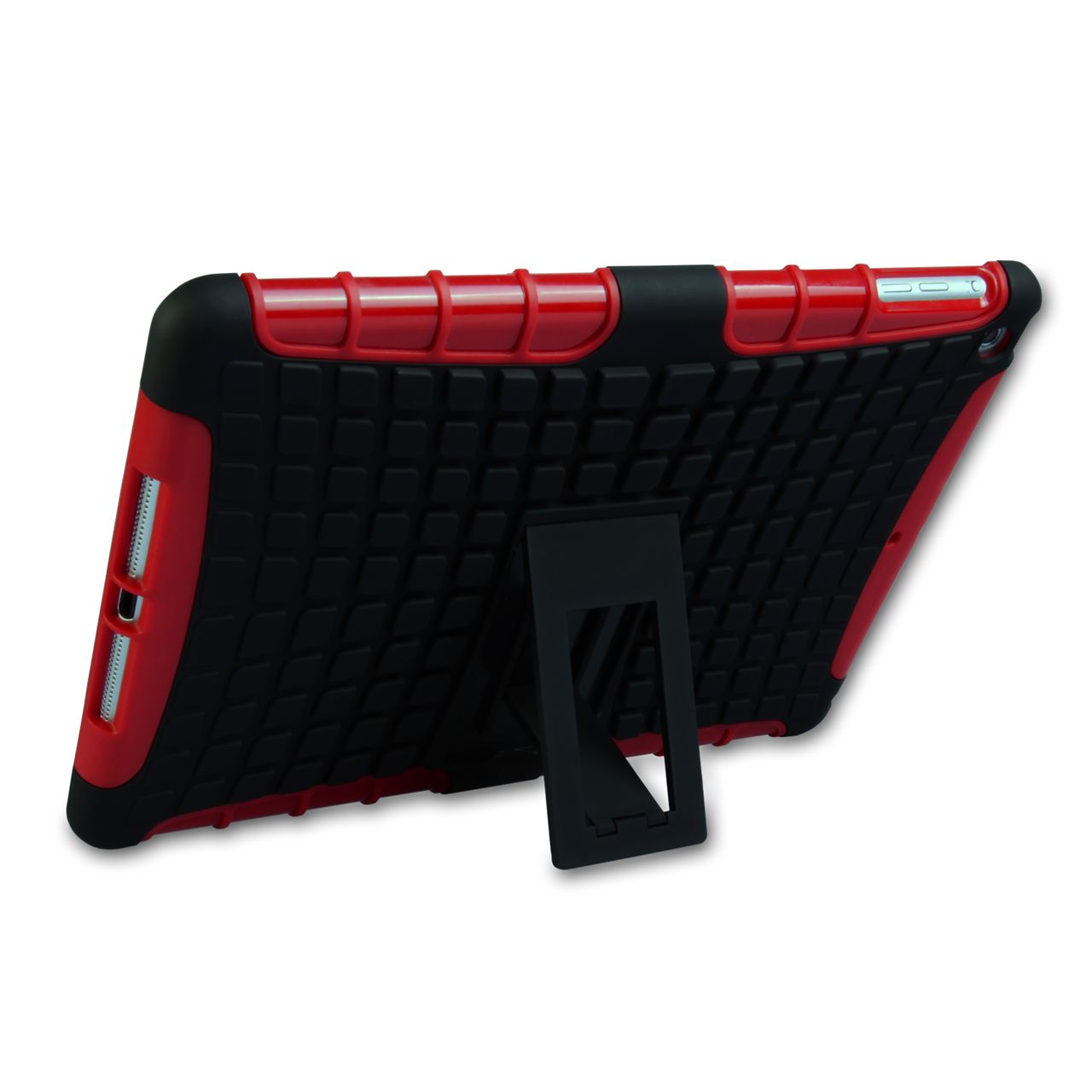 Caseflex iPad Air Tough Stand Cover - Red