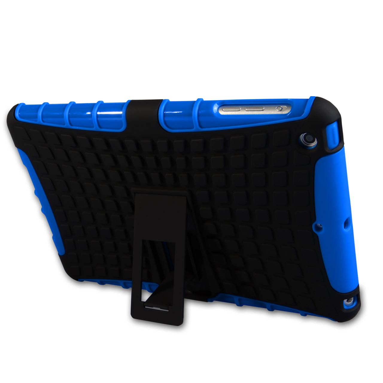 Caseflex iPad Mini 2 Tough Stand Cover - Blue