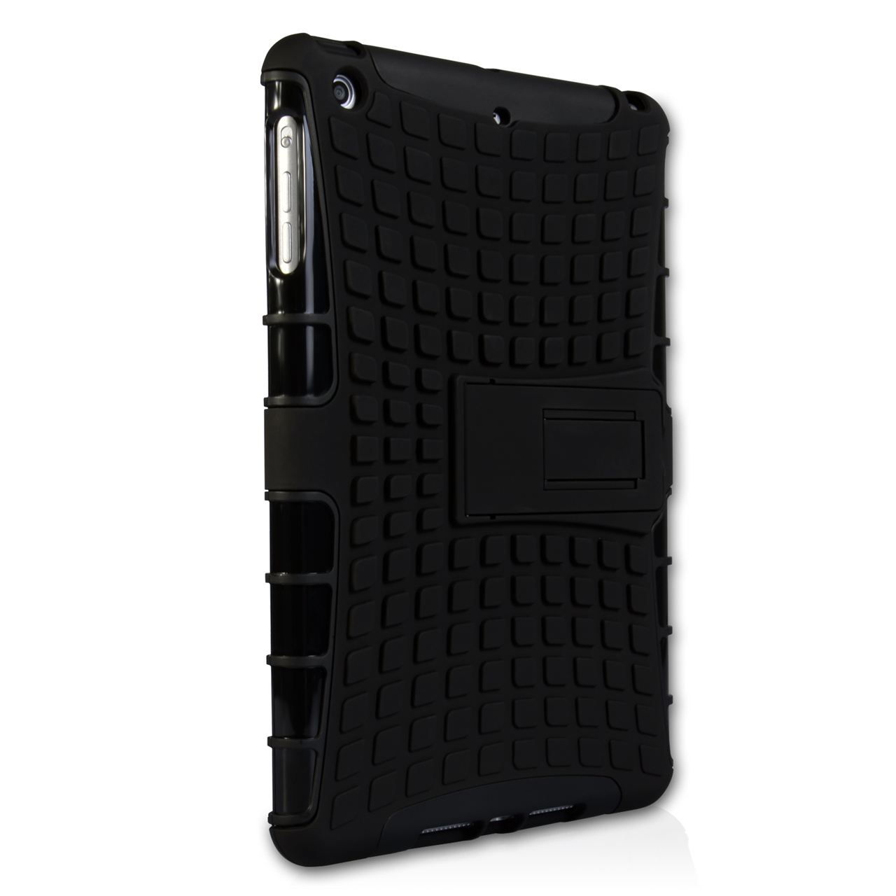 Caseflex iPad Mini 2 Tough Stand Cover - Black