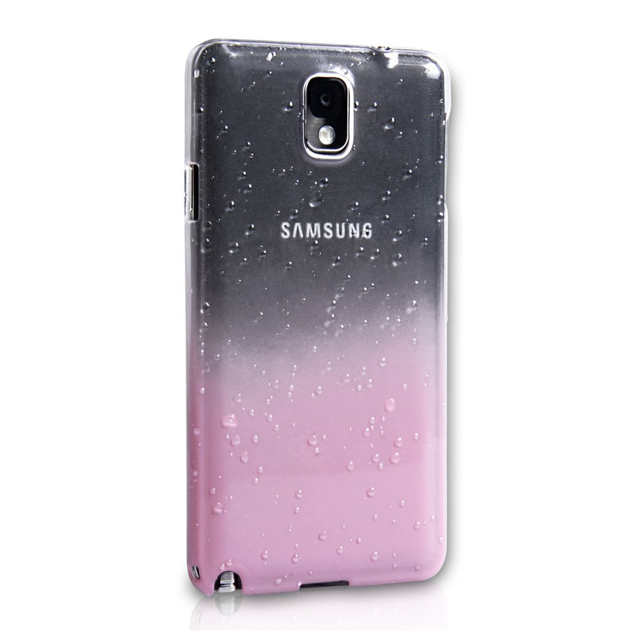 YouSave Samsung Galaxy Note 3 Waterdrop Hard Case - Baby Pink