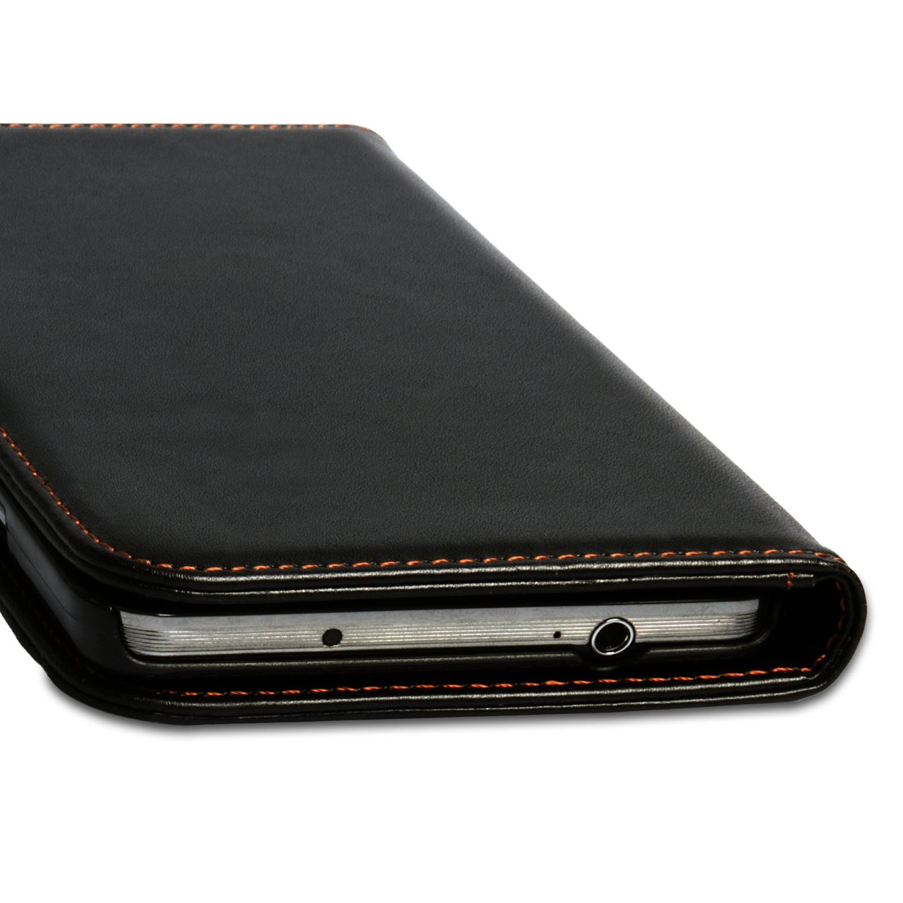 YouSave Samsung Galaxy Note 3 Leather Effect Wallet Case - Black