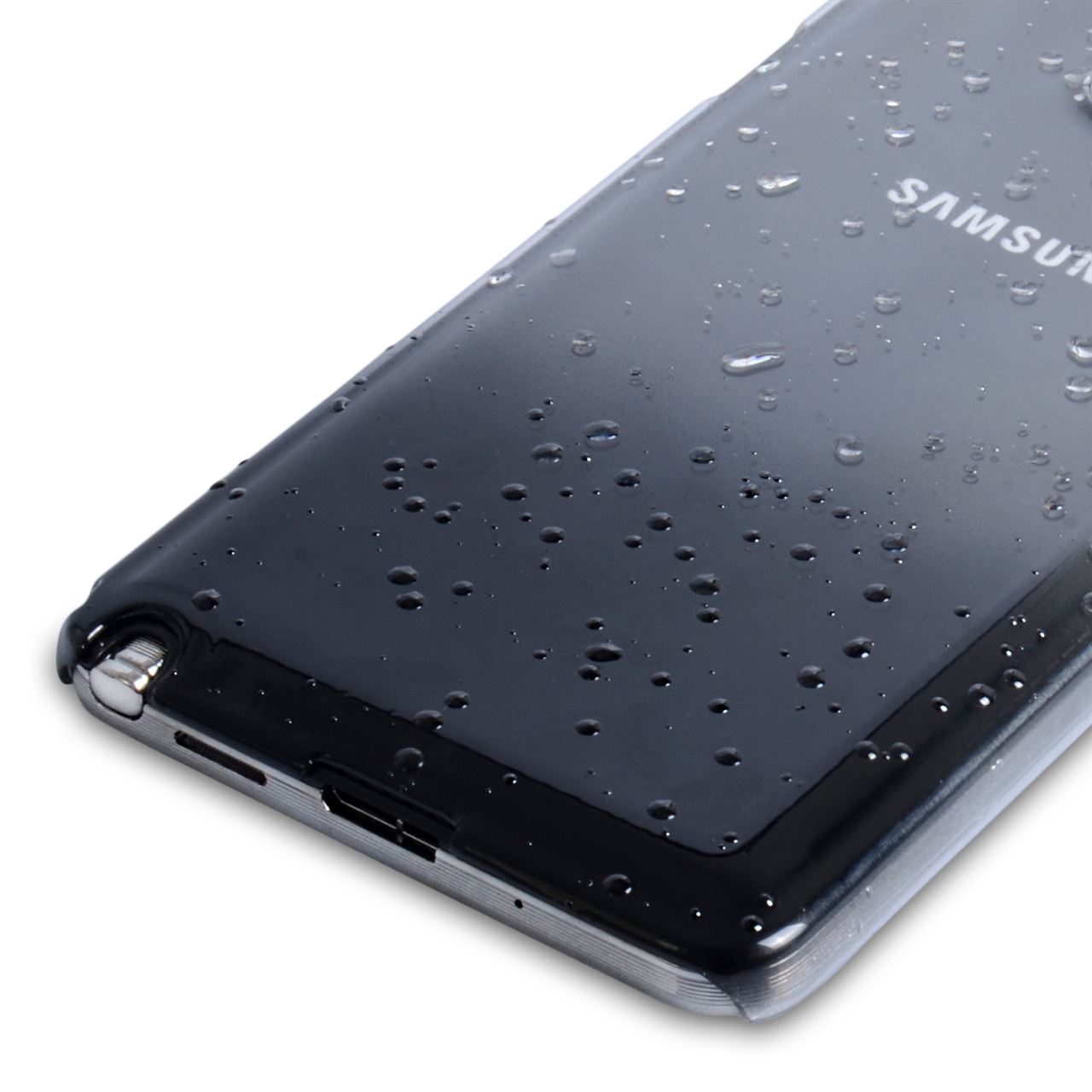 YouSave Accessories Samsung Galaxy Note 3 Waterdrop Hard Case - Black