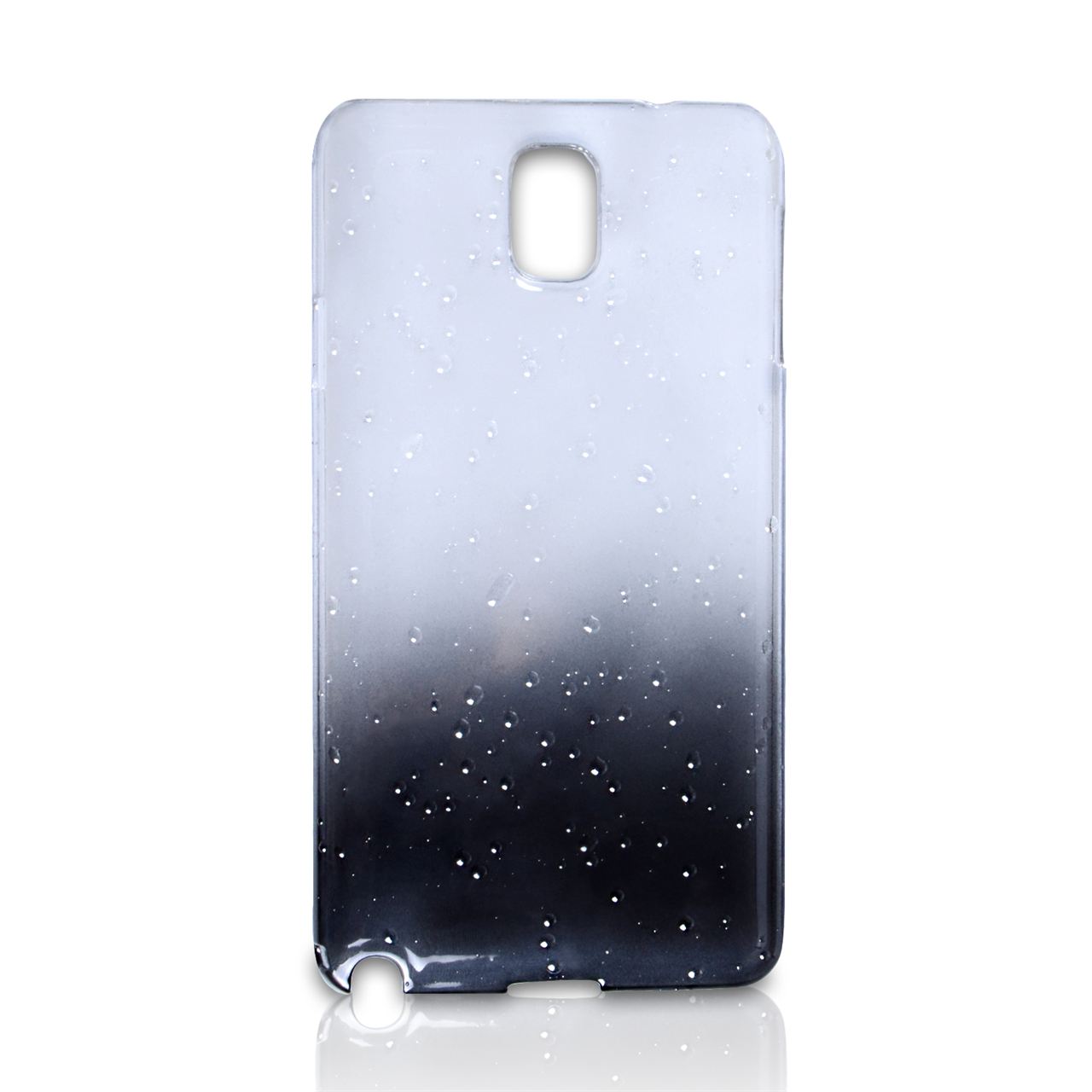 YouSave Accessories Samsung Galaxy Note 3 Waterdrop Hard Case - Black