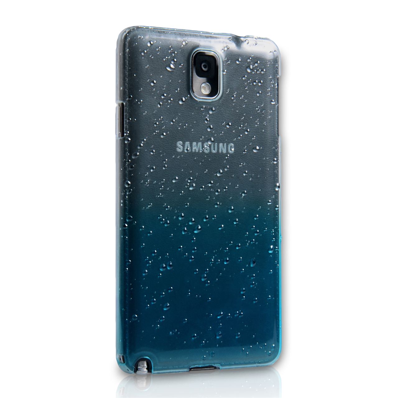 YouSave Accessories Samsung Galaxy Note 3 Waterdrop Hard Case - Blue