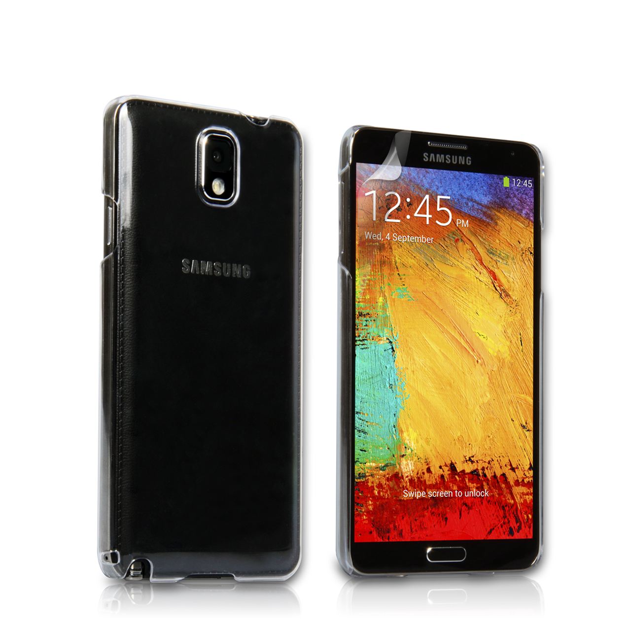 YouSave Samsung Galaxy Note 3 Clear Hard Case | Mobile