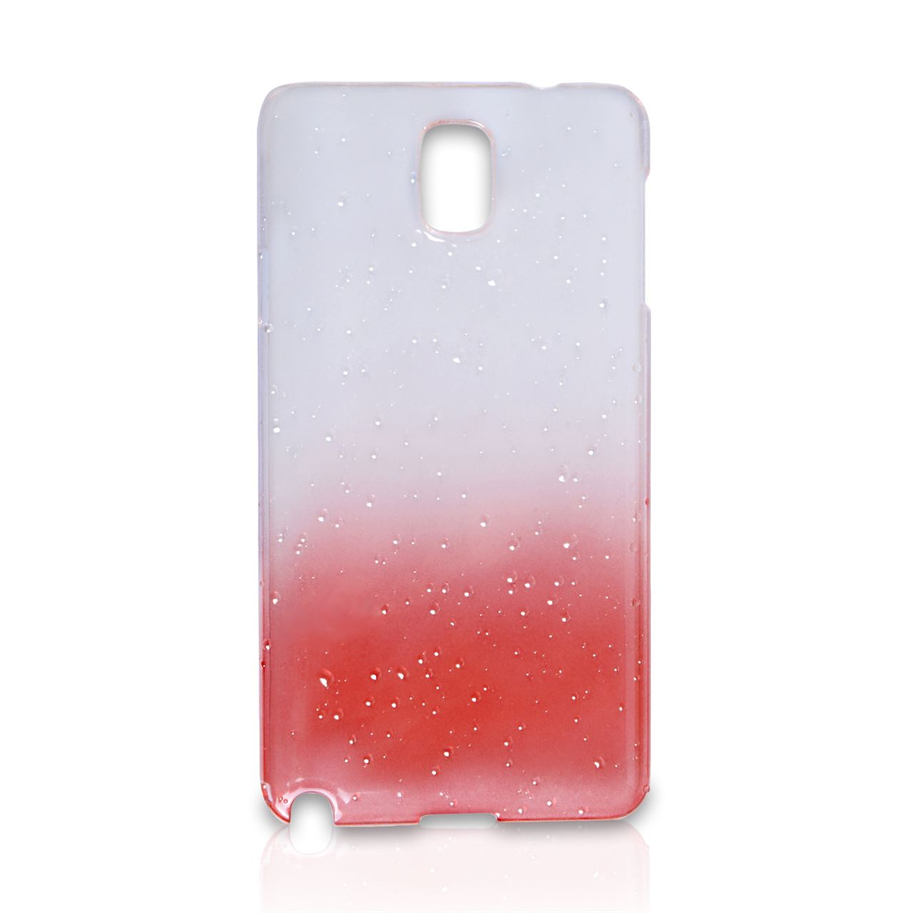 YouSave Accessories Samsung Galaxy Note 3 Waterdrop Hard Case - Red