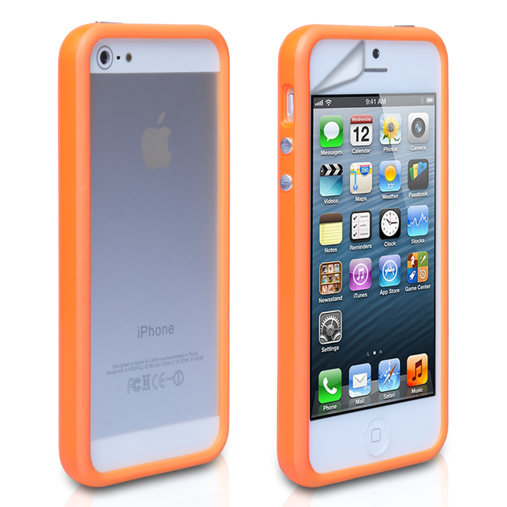 YouSave Accessories iPhone 5 / 5S Bumper Case - Orange
