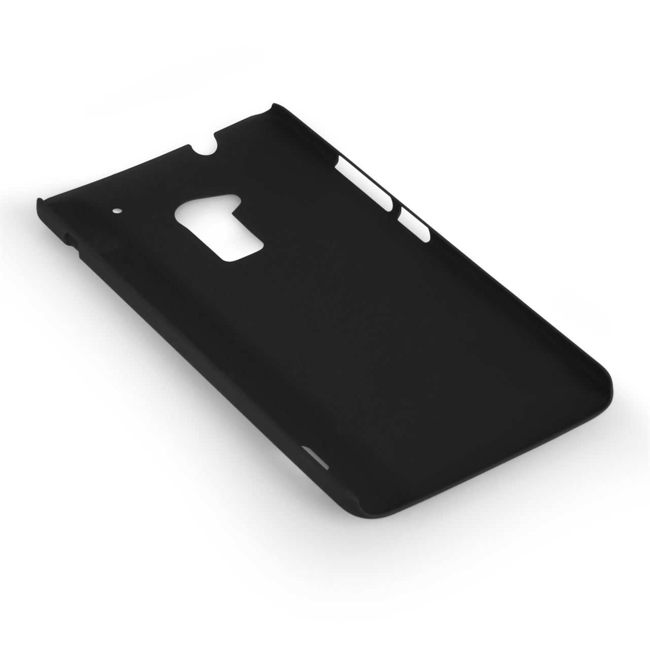 YouSave Accessories HTC One Max Hard Hybrid Case - Black