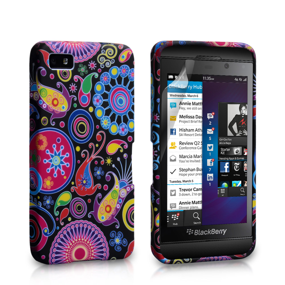 YouSave Accessories Blackberry Z10 Jellyfish Silicone Gel Case