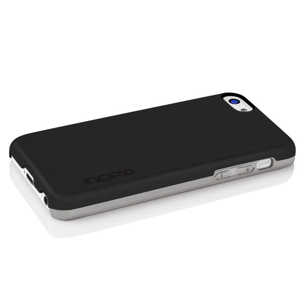 Incipio iPhone 5C Feather Shine Ultrathin Shell Case - Aluminium Black