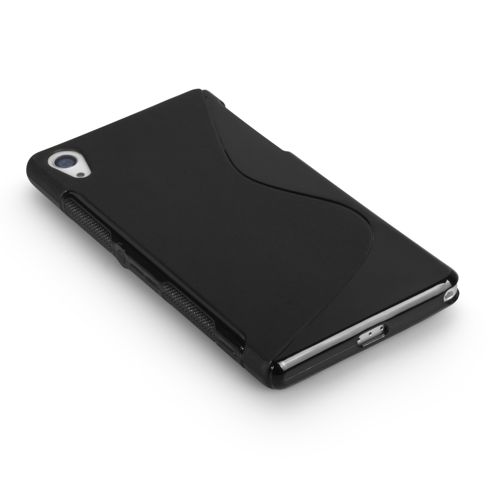 Caseflex Sony Xperia Z2 Silicone Gel S-Line Case - Black