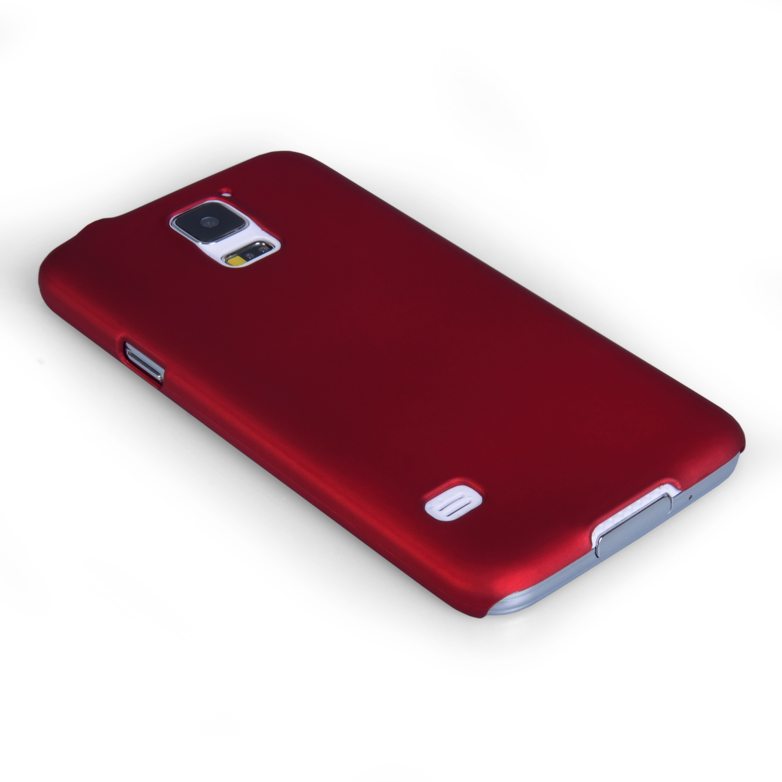 YouSave Accessories Samsung Galaxy S5 Hard Hybrid Case - Red