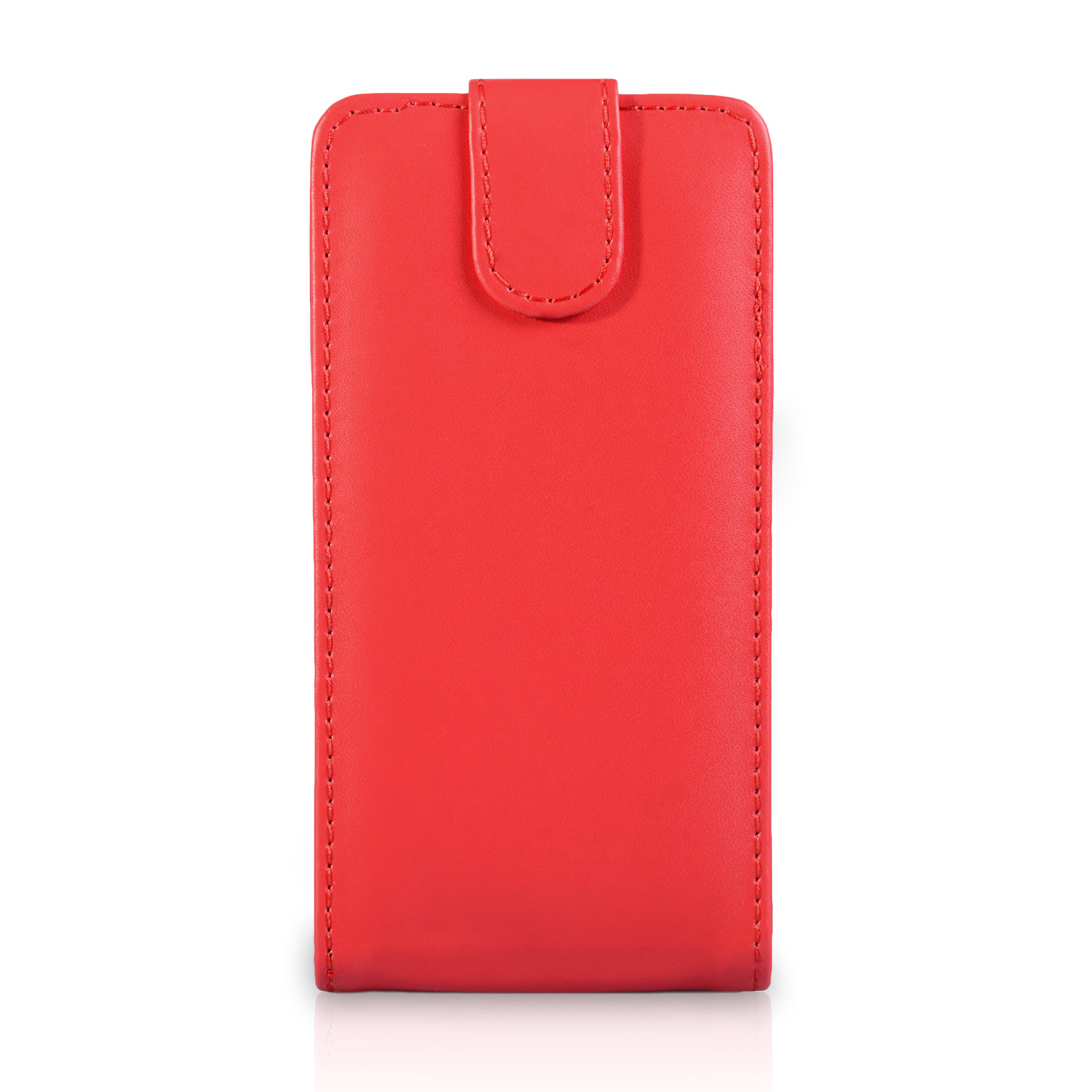 YouSave Accessories Samsung Galaxy S5 Leather-Effect Flip Case - Red