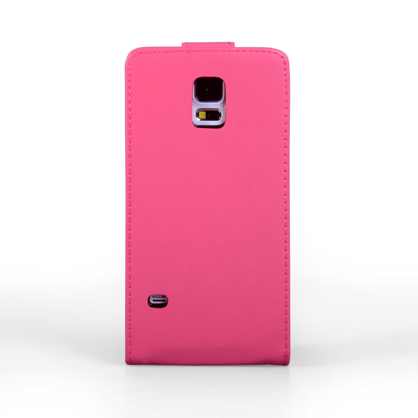 YouSave Samsung Galaxy S5 Leather-Effect Flip Case - Hot Pink