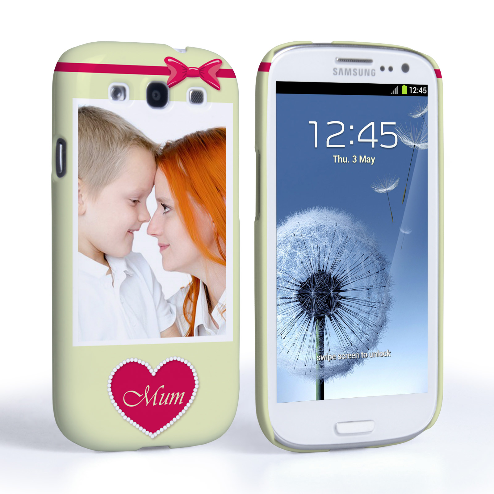 Caseflex Samsung Galaxy S3 Mum Hard Case – Pink | Mobi