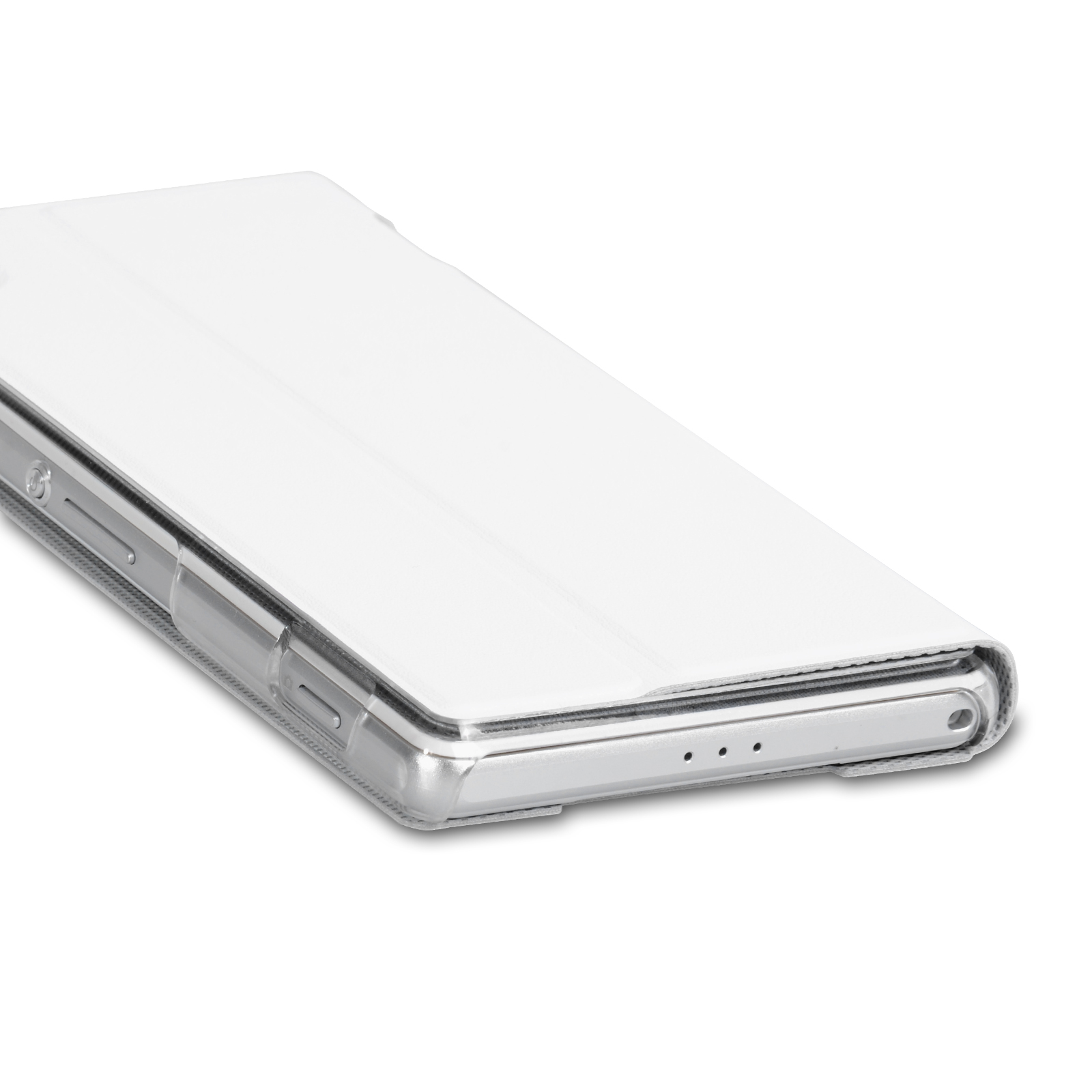 Roxfit Standing Book Case for Sony Xperia Z2 - Polar White