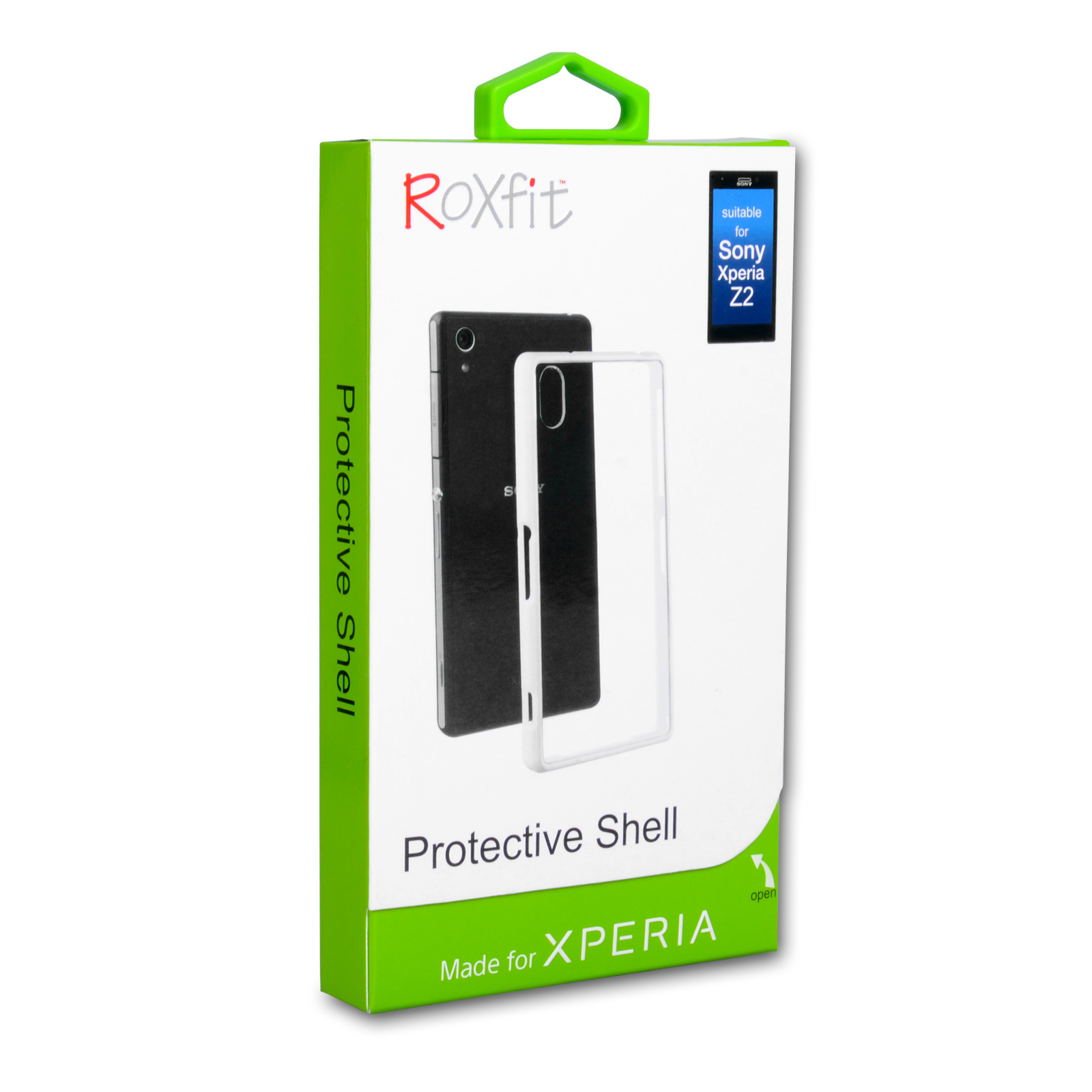 Roxfit Rubber Hard Case for Sony Xperia Z2 - Polar White