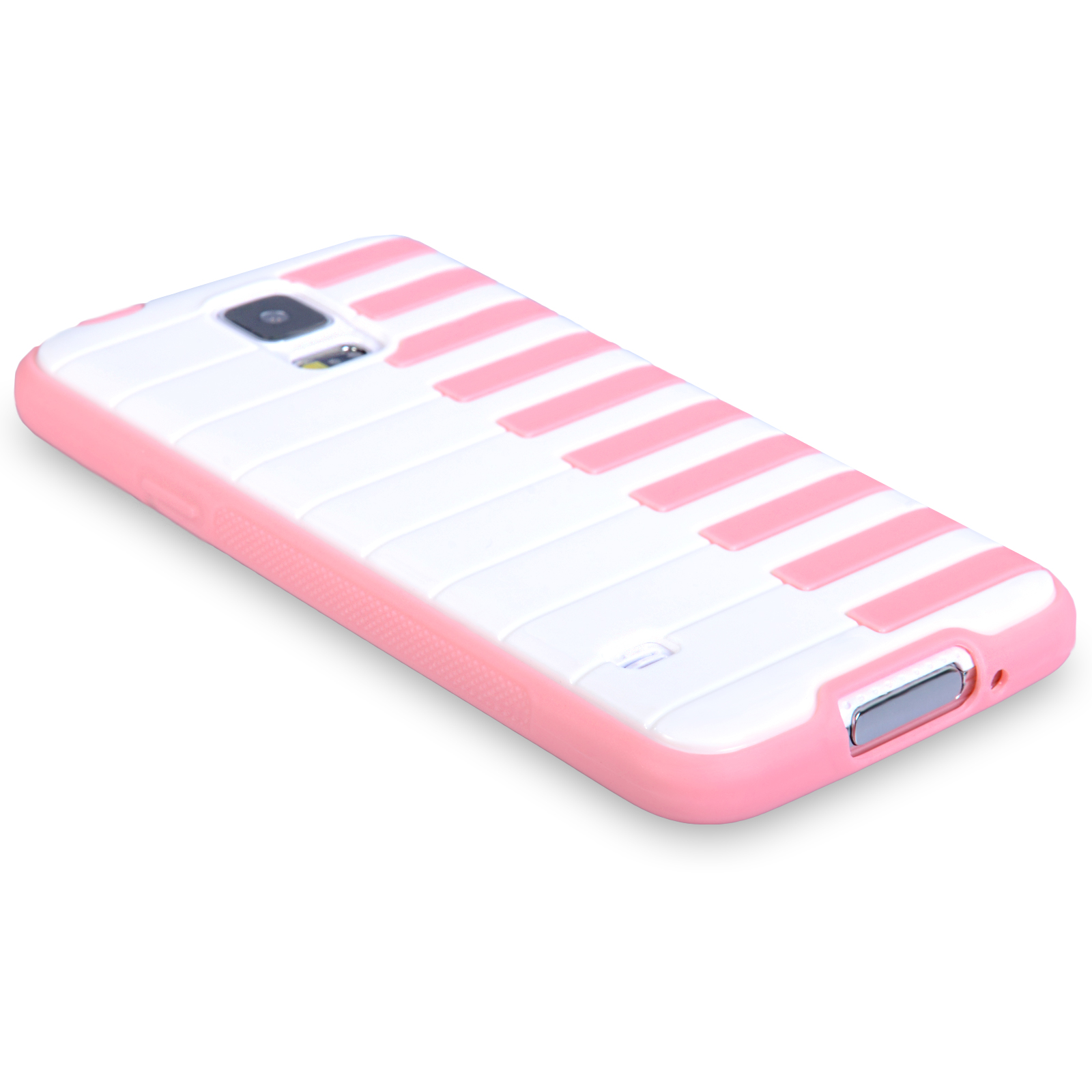 YouSave Accessories Samsung Galaxy S5 Piano Gel Case  - Pink