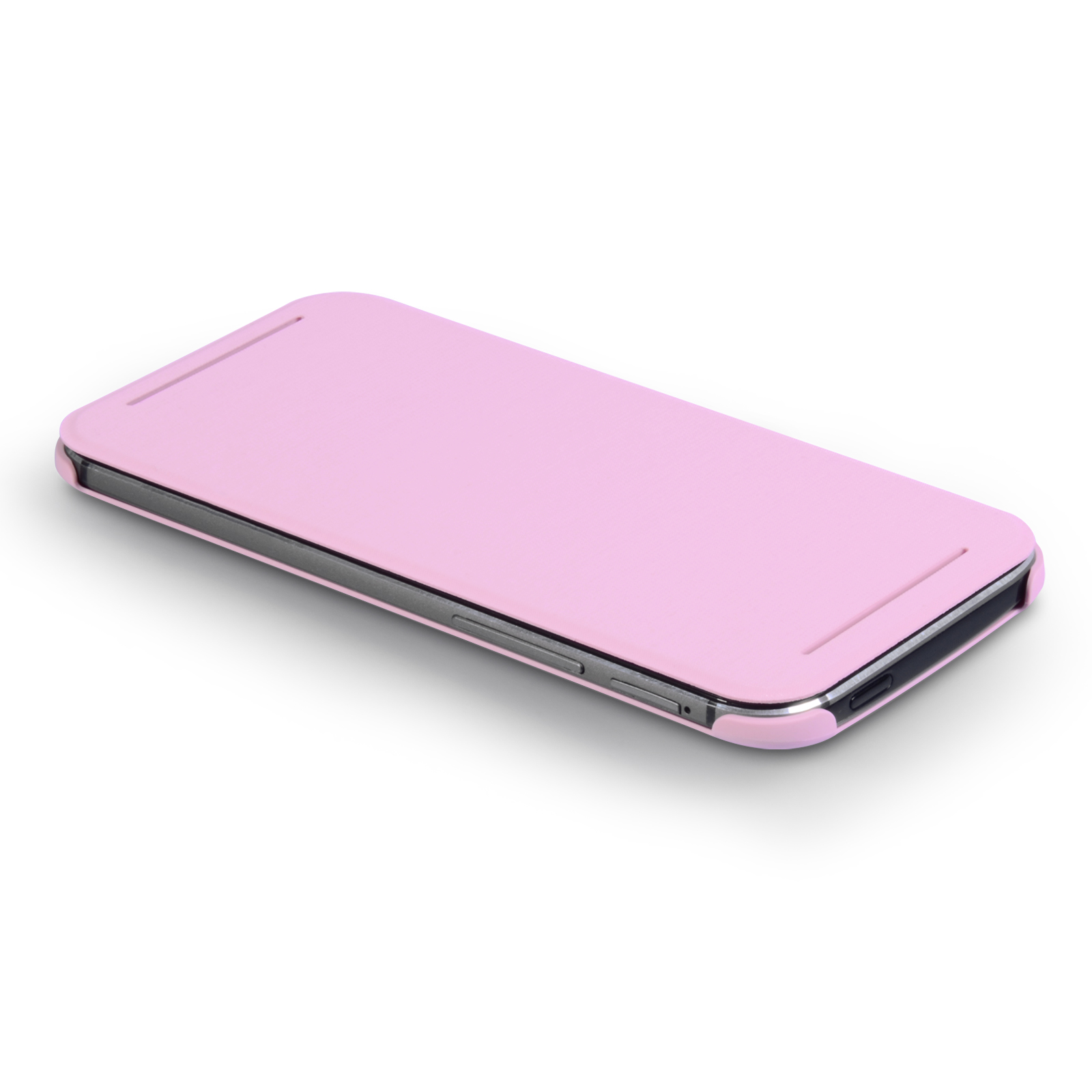 Official HTC One M8 Flip Case - Pink