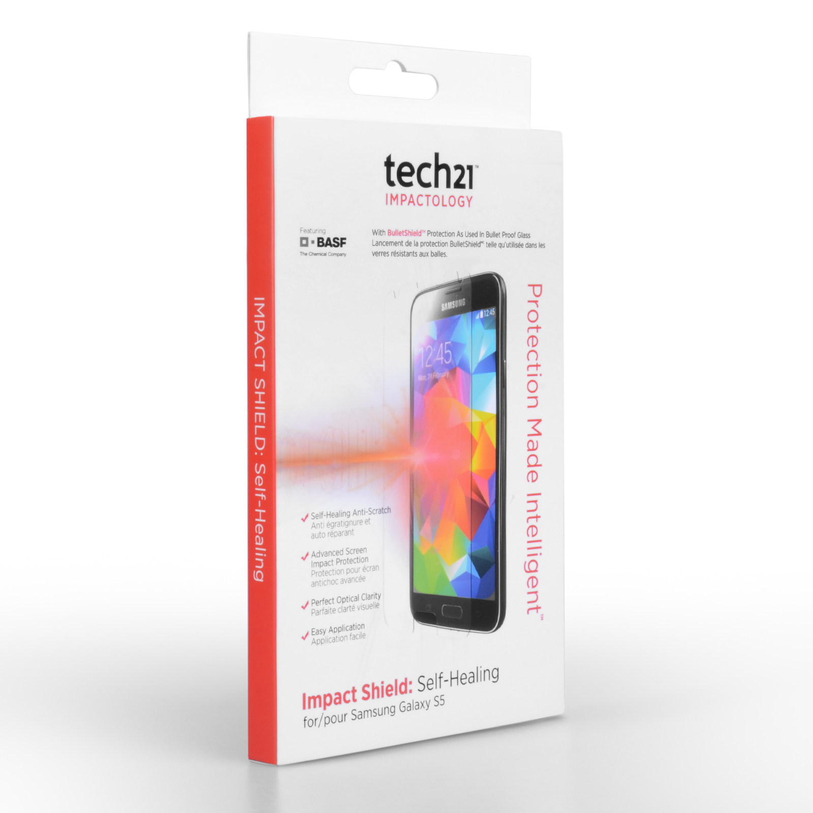 Tech21 Samsung Galaxy S5 Impact Shield - Self Healing Screen Protector