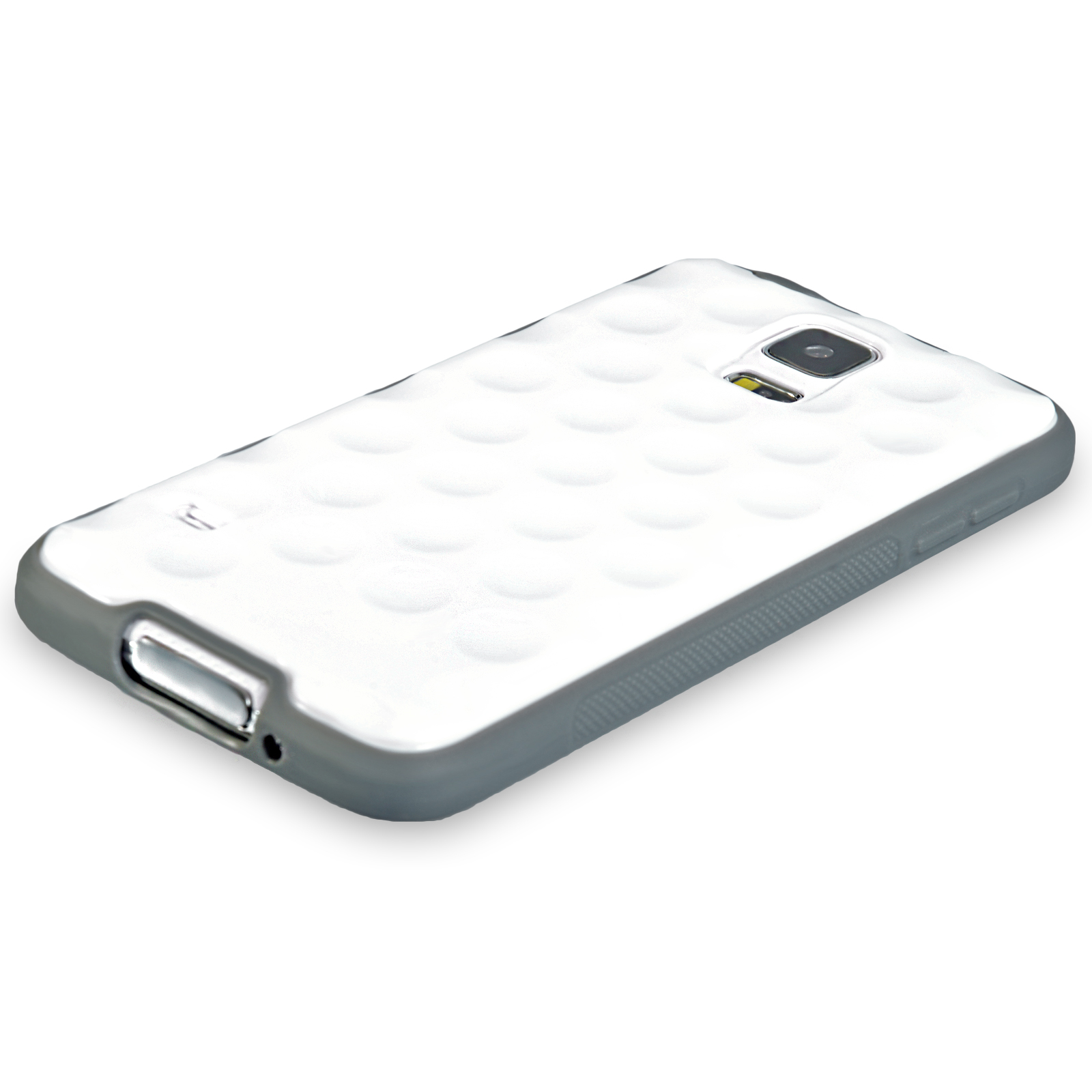 YouSave Accessories Samsung Galaxy S5 Bubble Case - White