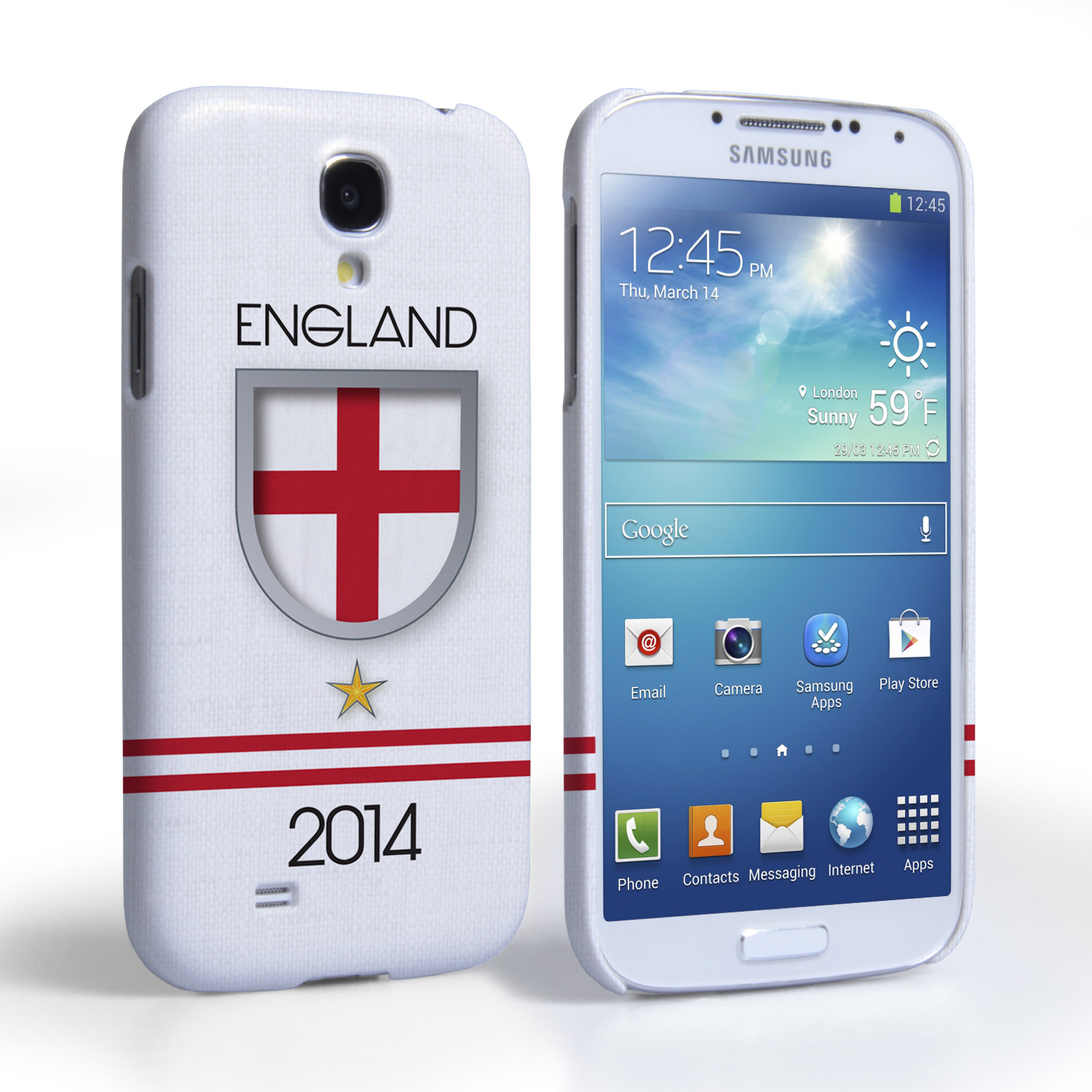 Caseflex Samsung Galaxy S4 England World Cup Case