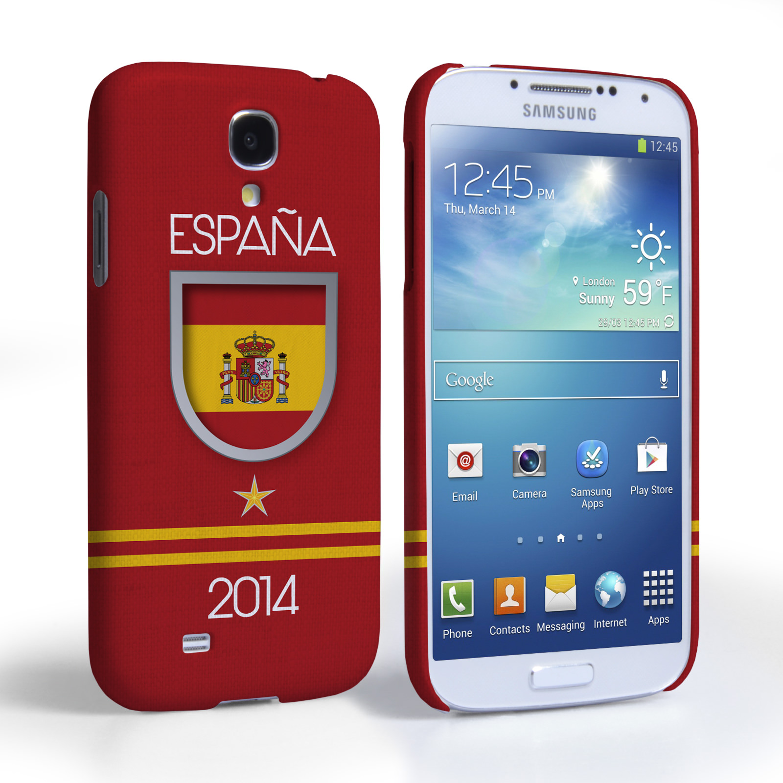 Caseflex Samsung Galaxy S4 Espana World Cup Case