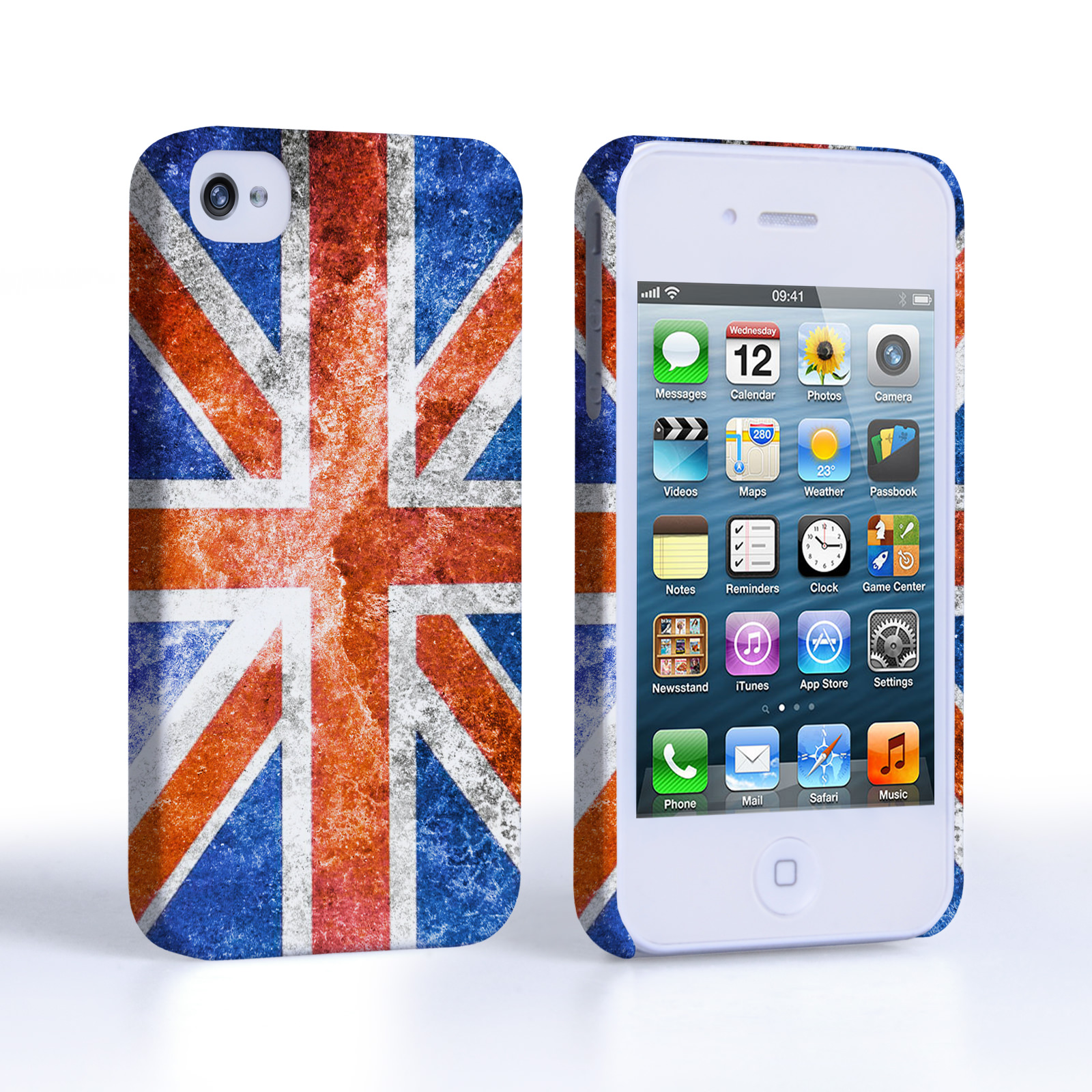 Caseflex iPhone 4 / 4S Retro Union Jack Flag Case