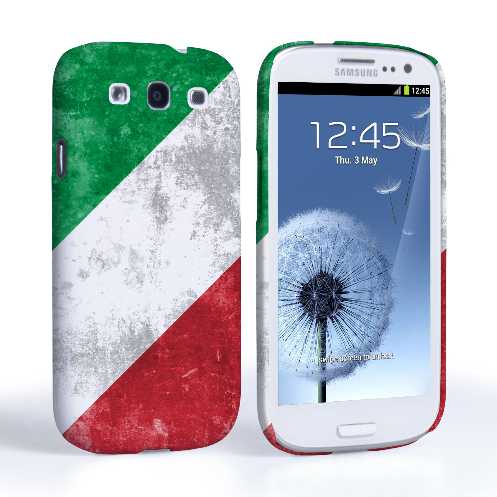 Caseflex Samsung Galaxy S3 Retro Italy Flag Case