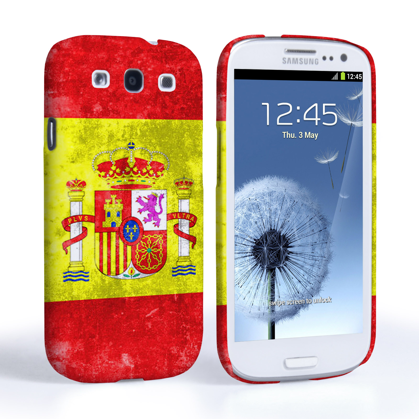 Caseflex Samsung Galaxy S3 Retro Spain Flag Case